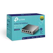 Hub Switch TP-Link 05P TL-SF1005P 10/100 O 4P Poe