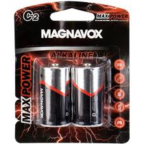 Pilha Alcalina C2 Magnavox MP05411/M0 1.5V - 2 Unidades