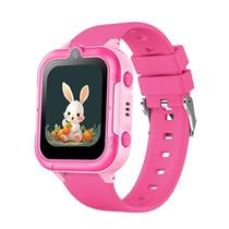 Relogio Smartwatch Inteligente para Criancas Blulory U88 Kids / 4G / Sim-Card / Sos Alarma / Chamada de Video / GPS / Microfone / Camera / 8MB + 16MB / 1.5" / 7 Juegos Incluidos + Pulseira Adicional - Rosa