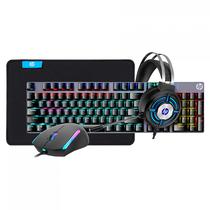 Kit HP 4EN1 Teclado/ Mouse/ Auricular/ Mousepad/ Espanol