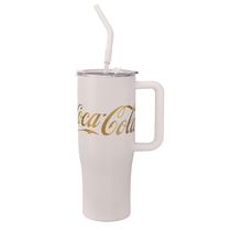 Copo Termico Nonoo Coca-Cola NS1200B1 - 1200ML - com Canudo - Branco