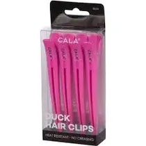 Cala Clips Croc Hair Clips Hot Pink 66224