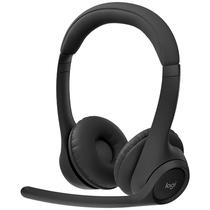 Headset Sem Fio Logitech Zone 300 981-001406 para PC e Smartphone - Preto