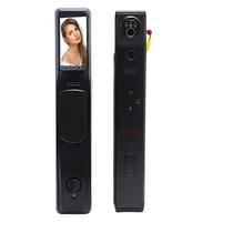 Fechadura Voyager VR-4000 Smart Doorlock Camera Preto +Kit