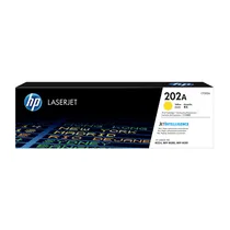 Cartucho de Tóner Laserjet Original HP 202A Yellow