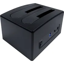 Estação de Acoplamento Satélite AX-235 para SSD/HDD 2.5"/3.5" - Preto