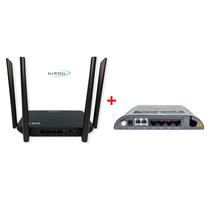 Combo Gpon AN5506-04B + Iuron Ac Wifi 5 (42302+69571)