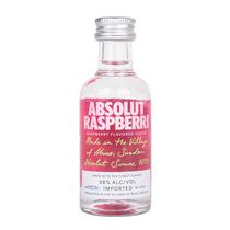 Vodka Absolut Raspberry Miniatura 50ML