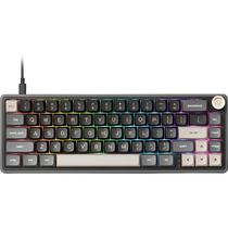 Teclado Mecanico Royal Kludge R65 65% RGB USB-C Switch Chartreuse (Linear) - Green Sand (Espanhol)