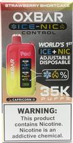 Vape Descartavel Oxbar Ice-Nic Strawberry Shortcake - 35000 Puffs