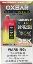 Vape Descartável Oxbar Ice-Nic Strawberry Shortcake - 35000 Puffs