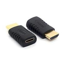 Adap. Mini HDMI (Macho) - HDMI (Hembra)