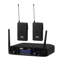 BLG Microfono Inalambrico UF-2070B K2 4MIC/Uhf/5CH Negro