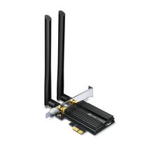 Adaptador Wireless TP-Link Archer TX50E - 2402MBPS - PCI-Exp - Preto