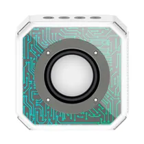 Caixa de Som Bluetooth Xo F60 3W/1200MAH (Luzes Coloridas) - Branco