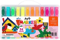 Marcador Tookyland Marker Washable - LT142 (24 Cores)