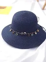 Original Sombrero de Papiro K57250-4 49CM Azul