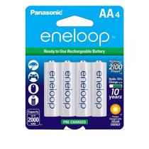 Pilha Rec. Panasonic Eneloop AA 2000MAH (Blanca) BK-3MCCA4BA