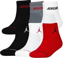 Meias Nike Kids Jordan BJ0342 RK2 (6 Pares)