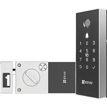 Fechadura Digital Ezviz CS-DL03-R100-WP-GR - Preto/Prata