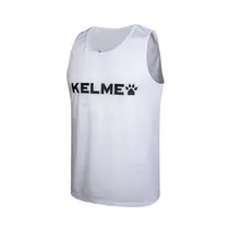 Colete de Treinamento Kelme Bibs (Adulto) Branco/Preto M