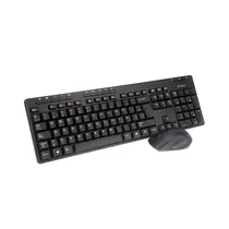 Kit Teclado Y Mouse Inalámbricos Kolke KEK-195 Black