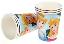 Copo de Papel Descartavel Princesa P ANIVERSARIO10 Pecas