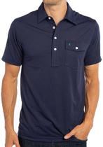 Outlet Camisa Criquet Polo Azul Marinho Masculina