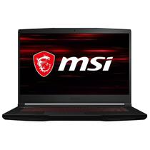 Notebook Gamer MSI GF63 Thin, Intel Core i5 11400H, Tela 15.6", 8GB Ram, 256GB SSD, Geforce GTX1650 4GB, 11SC-693US Preto, Ingles