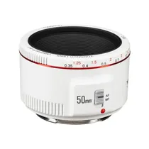 Lente Yongnuo YN50MM F1.8 II White Canon