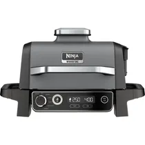 Parrilla Elétrica Ninja Woodfire OG701EU 7 Em 1 2400 W 220V - Cinza/Preto