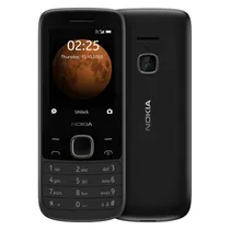 Celular Nokia 225 DS - 64/128MB - 2.4" - Dual-Sim - Preto