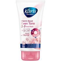 Sabonete Liquido Facial Karis Vitamin Boost Even Tone 3 Em 1 - 150ML