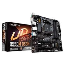 Placa Mãe Gigabyte B550M DS3H Socket AM4 Chipset AMD B550 DDR4 Micro ATX