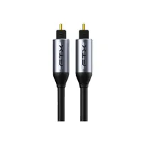 Cabo Auxiliar Optico FTX-AV380-P04GN-S3 3 Metros Toslink