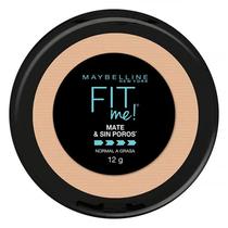 Maybelline Polvo Maquillaje Fit Me Matte+Por Natural Beige 12 G. s/C