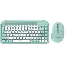 Teclado FTX Wireless/Bluetooth + Mouse FTXGK01 Portugues - Verde