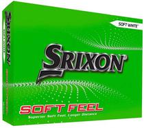 Bola de Golfe Srixon Soft Feel White (12 Unidades)