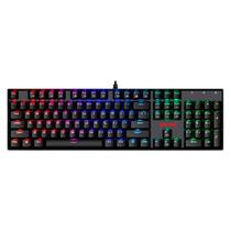 Teclado Gamer Redragon Mitra K551RGB-1 RGB Switch Blue - Preto