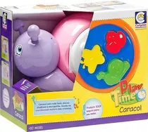Brinquedo Caracol com Roda e Blocos Didacticos Cotiplás - 2160