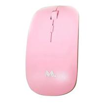 Mouse Mtek USB 2.4G Wireless - Rosa