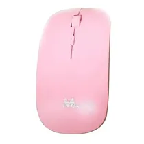 Mouse Mtek USB 2.4G Wireless - Rosa