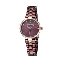 Relogio Analogico Feminino Daniel Klein Premium DK11962-7 - Roxo/Rosa Ouro