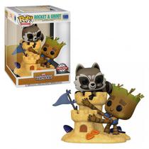 Funko Pop Marvel Guardians Of The Galaxy *Moment* Rocket & Groot 1089