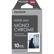 Filme Fujifilm Instax Mini Mono Chrome de 8.6X5.4CM (10 Unidades)