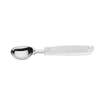 Cuchara para Helado Tramontina Utilitá 25607/180 Blanco - Plata