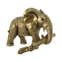 Figura Decorativa de Elefante Concepts 437-498805 15 CM Dorado