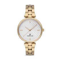 Relogio Analogico Feminino Daniel Klein Premium DK.1.12556-4 - Dourado