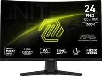 Monitor Gamer MSI 23.6" Mag 242C Curvo Full HD 1MS/180HZ HDMI/DP