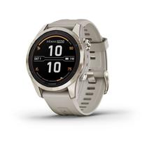 Garmin Relogio Fenix 7S Pro Sapphire Solar Soft Gold 010-02776-17